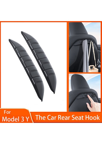 Tesla Model 3 Y Araba Koltuğu Giz Kancalar Çanta Çantası Askısı Seater Seater Seater Bracket Askı Araç Aksesuarları (Yurt Dışından) fiyatları