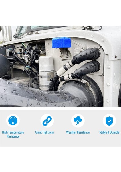 Peterbilt Hood Parts Için 2 Packs Truck Hood Hood Tampon Enerji Süspansiyon Peterbilt 330 357 377 379 385 (Yurt Dışından) indirimleri