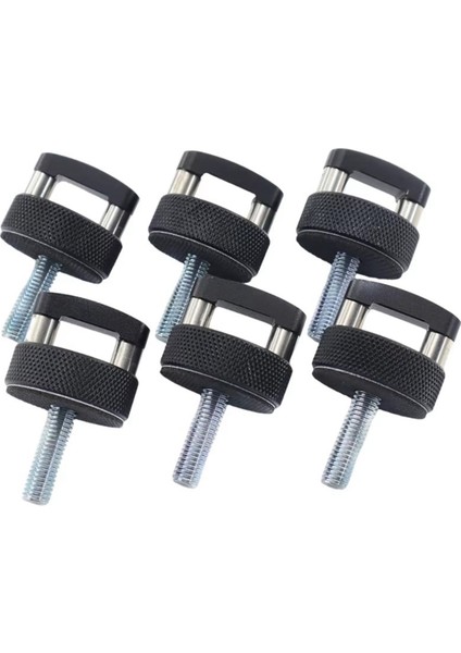 6pcs Araba Hardtop Cıvatalar Jeep Wrangler Için Hızlı Kaldırma Başparmak Vidası (Yurt Dışından)