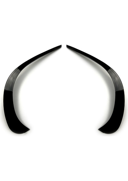 Araba Ön Tampon Spoiler Hava Havalandırma Outlet Abs Trim Kapak Mercedes Benz Glc X253 GLC260 GLC300 2020 2021 (Siyah) (Yurt Dışından)