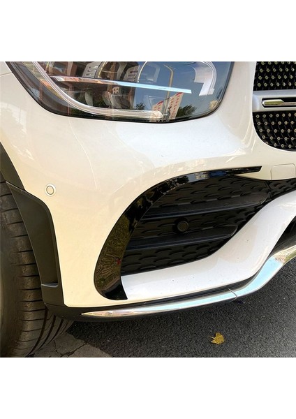 Araba Ön Tampon Spoiler Hava Havalandırma Outlet Abs Trim Kapak Mercedes Benz Glc X253 GLC260 GLC300 2020 2021 (Siyah) (Yurt Dışından) indirimleri