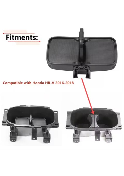 Honda Hrv Hr-V 2017 2018 Otomobil Aksesuarları 77230-T7W-A02ZA Için Fornt Center Konsol Kupası Tutucusu (Yurt Dışından) fiyatları