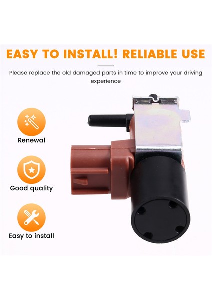 Buhar Tank Temizleme Solenoid Valf Karbon Kaldır Solenoid Valf 27690-E0250 184600-4720 Toyota Daihatsu Otomobil Parçaları (Yurt Dışından) indirimleri