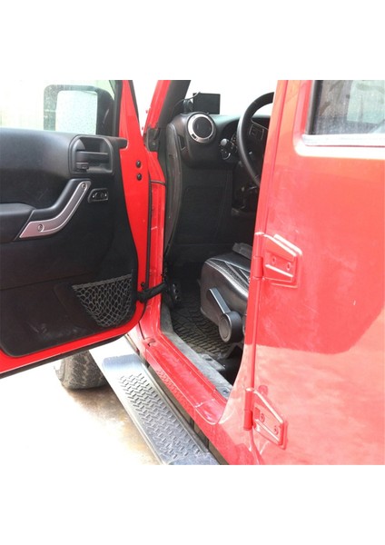 2pcs Kapı Sınırlayıcı Kayış Ayarlanabir Kapı Kayışı Kapı Sınırlama Kayışı Fermuar ile Fermuarlı Jk Jl Tj Yj Cj Jku 2007-2020 (Yurt Dışından) modelleri