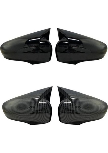 Renault Co 4 Mk4 / Zoe / Captur Için Araba Yan Ayna Kapağı 2012-2019 Yan Dikiz Ayna Kapağı Kapağı (Siyah) (Yurt Dışından) modelleri