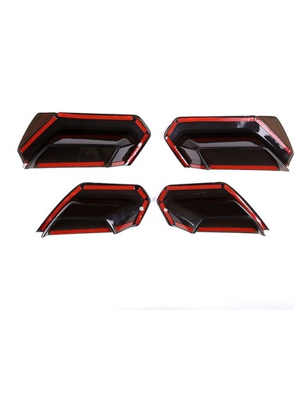 Araba Arka Kuyruk Işık Arka Sis Lambaları Karartma Kapağı Kaplama Döşeme Stick Tail Işık Kapağı Chevrolet Corvette C7 2014-2019 (Yurt Dışından) fırsatları