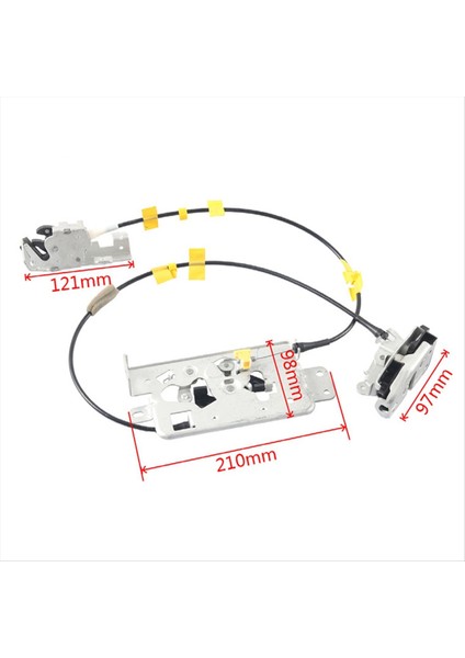 Araba Aksesuarları Ford F-150 2004-2008 Için Arka Kapı Mandalı Kapı Mandal Kablosu Sol 8L3Z18264A01B (Yurt Dışından) indirimleri