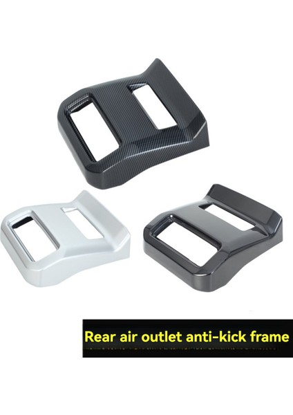 Arka Egzoz Havalandırma Anti-Bick Kapak Araç Hava Outlet Aksesuarları Toyota Prado Için Arka Hava Havalandırma Kapağı LC250 2024 Siyah (Yurt Dışından) fiyatları
