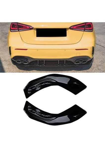 Mercedes Benz Için Araba Arka Tampon Difüzör Yan Blasters A Sınıfı W177 V177 A35 A45 Amg Hatchback 2019-2022 (Yurt Dışından) fiyatları