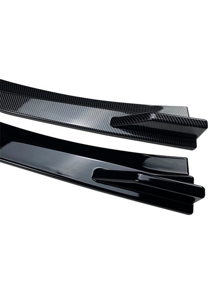 Araba Arka Tampon Dudak Difüzör Yan Kılplatıcılar Bmw 3 4 Seri F30 F31 Sedan/touring M Sport 2013-2019 (Siyah) (Yurt Dışından)