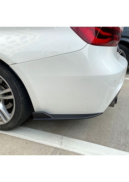 Araba Arka Tampon Dudak Difüzör Yan Kılplatıcılar Bmw 3 4 Seri F30 F31 Sedan/touring M Sport 2013-2019 (Siyah) (Yurt Dışından) indirimleri