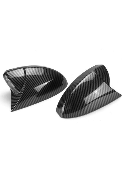 Renault Megane 4 Mk4 2016-2020 Dikiz Ayna Kapağı (Siyah) Için Araba Yan Kanat Dikiz Ayna Kapak Kapağı (Yurt Dışından) fırsatları