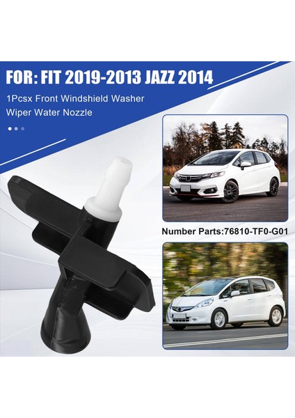 Honda Fit 2019-2013 Jazz 2014 Hood Ön Cam Yıkayıcı Sprey Jeti (Yurt Dışından) fırsatları