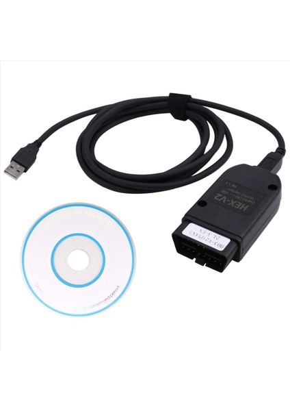 Araba Dedektörü Hex-V2 Vcds 24 5 ATMEGA162 5054 Vw Audi Skoda Seat Için USB 2 0 Arayüz 1996-2017 Ingizce Sürüm (Yurt Dışından) modelleri
