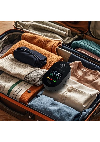 3&#39 Ü 1&#39 Den 1&#39 E Takılabir Taşınabir Karbon Monoksit Dedektörü Sıcaklık Nem Sensörlü Ev Ofis Otel Için Bize Fiş (Yurt Dışından) indirimleri