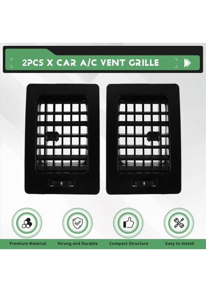 1 Set Iç Kma Grill A/c Havalandırma Grille Fortuner Aksesuar Toyota Hilux Kun Sr5 Ute 2005-2015 (Yurt Dışından) fırsatları