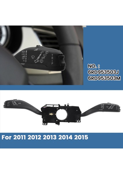 Araba Cruise Control Switch Sistemi Ccs Stalk 2012 2012 2013 2014 2015 Vw Yeni Polo Skoda Fabia 6RD953503J 6RD953503M (Yurt Dışından) indirimleri
