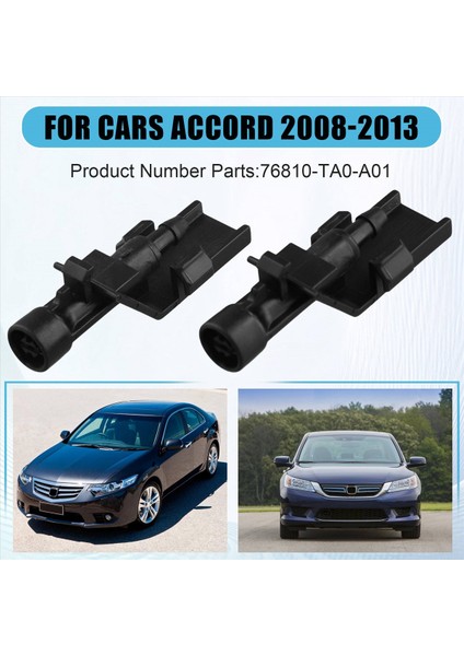 2pcs Araba Ön Cam Yıkayıcı Nozul Jet 76810-TA0-A01 Honda Accord Crv Hood Ön Cam Yıkayıcı Sprey Jet (Yurt Dışından) fırsatları