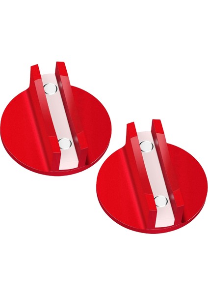 2 Adet Tutam Kaynak Krikosu Adaptörü Evrensel Alüminyum Yiv Manyetik Çerçeve Ray Koruyucusu Araba Için Zemin Jakı Stand Pedleri (Yurt Dışından)