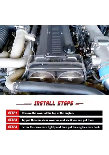 2pcs Cam Diş Zamanlama Kemer Kapağı Toyota Supra Için Turbo Cam Kasnak Kapağı 1jz Soarer Chaser Cresta Mark Iı 1986-1996 2 5l (Yurt Dışından) modelleri