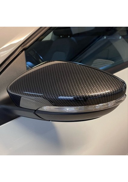 Vw Golf Için Araba Arka Ayna Kapağı Kapağı Karbon Fiber 6 2010-2015 Dikiz Ayna Kabuğu Ters Reflektör Kabuğu (Yurt Dışından) modelleri