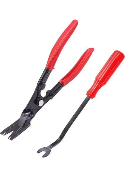 Araba Işığı Onarım Alet Far Pense Çıkarma Pensesi Plastik Toka Pense Dash Döşeme Çıkma Aracı Kırmızı (Yurt Dışından)
