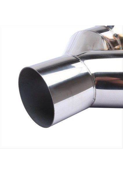 Evrensel 63MM Giriş 76MM Çıkış Çift Sindir Paslanmaz Çek Egzoz Tail Borsası Susturucu Araba Egzersiz Sistemi (Yurt Dışından) modelleri