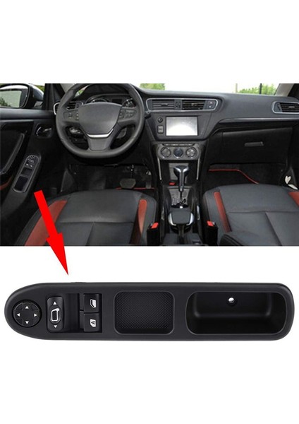 Elektrik Ana Kontrol Güç Kaldırıcı Pencere Anahtarı 6554 Qc Peugeot 207 Citroen C3 Picasso 2007-2014 (Yurt Dışından) indirimleri