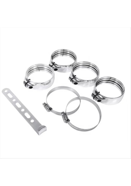 Araba Modifikasyonu 76MM Evrensel Emme Borusu Kiti 5 Bölüm Çok Fonksiyonlu Hava Giriş Kombinasyonu Soğuk Hava Alüminyum Tüp (Yurt Dışından) fırsatları