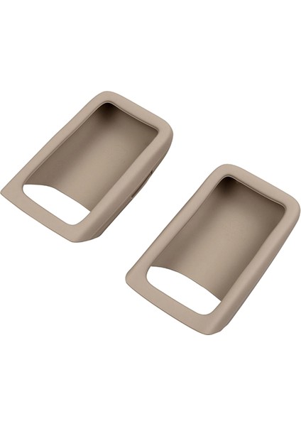 Orta Sıra Kolçak Ekran Koruyucu Sikon Anti-Çizgi Kılıfı Toyota Alphard 40 Serisi 2024 Bej (Yurt Dışından)