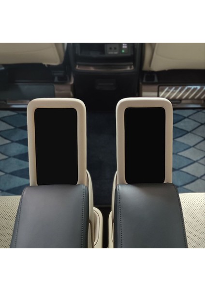 Orta Sıra Kolçak Ekran Koruyucu Sikon Anti-Çizgi Kılıfı Toyota Alphard 40 Serisi 2024 Bej (Yurt Dışından) modelleri