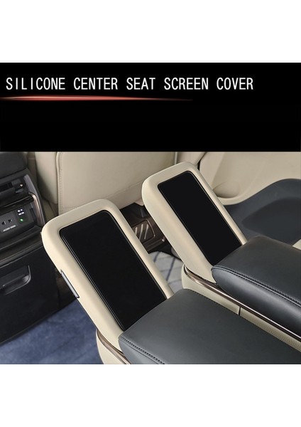Orta Sıra Kolçak Ekran Koruyucu Sikon Anti-Çizgi Kılıfı Toyota Alphard 40 Serisi 2024 Bej (Yurt Dışından) fırsatları