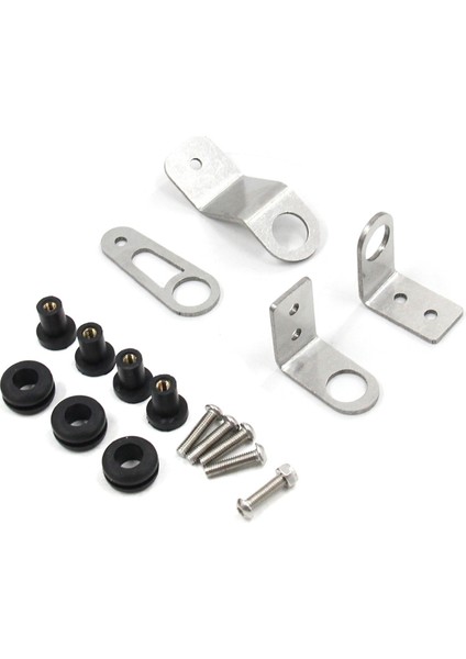 Honda Civic 1992-2000 K Serisi K-S-Sap Için Car Modifiye Cıvatalı Radyatör Braket Kiti (Yurt Dışından)