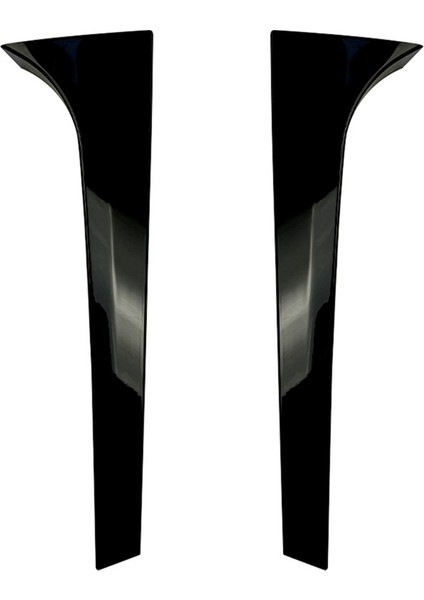 Araba Arka Cam Spoyler Deflektör Yan Kanat Kaplama Kapağı Çıkartma Gövde Kiti Skoda Kodiaq 2016-2020 (Yurt Dışından)