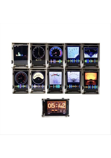 Saat Müzik Spektrumu Vu Metre 2 4 Inç Analog Ekran Ses Kontrolü Dijital Ritim Anazörü (Yurt Dışından) fırsatları