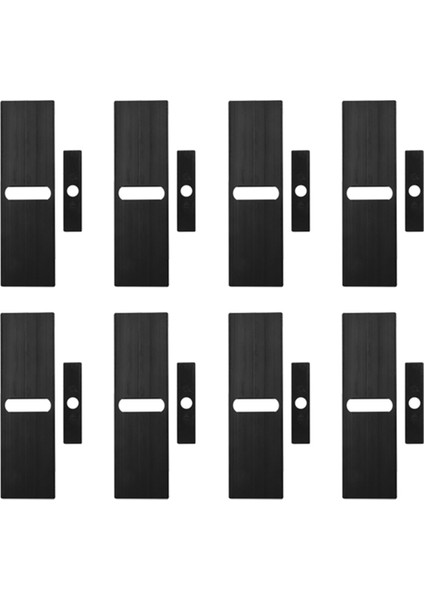 8 Pcs Vites Pane Toz Kapağı Vardiya Kolu Panel Trim Şeridi Mitsubishi Pajero V93 V80 V87 V97 Montero V73 V77 8015A066 (Yurt Dışından)