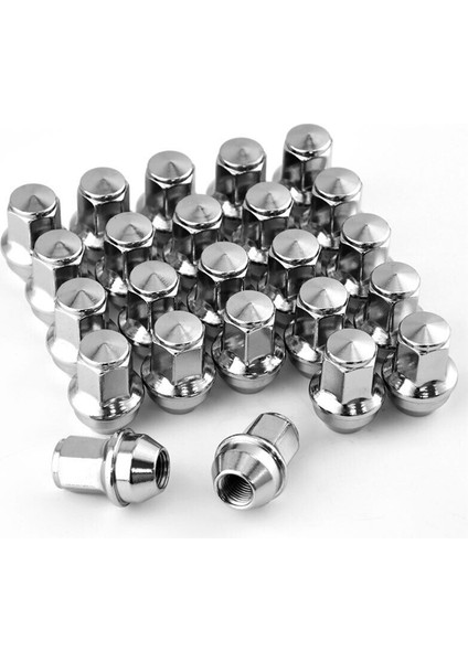 1 Set 24 Pcs Hub Lug Nuts M14X1 5 ACPZ-1012-B Ford Raptor F150 F250 F350 F450 2015-2020 Otomobil Parçaları (Yurt Dışından)