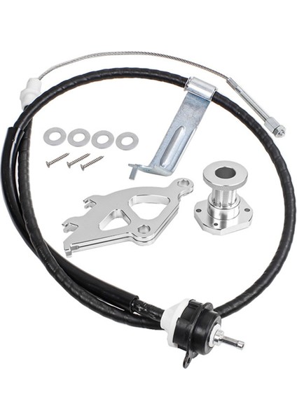 Ford Mustang 1996-2004 Güvenk Duvarı Düzenleyici Kiti Için Araba Modifikasyonu Çeyrek Debriyaj Kablosu Kiti (Yurt Dışından)