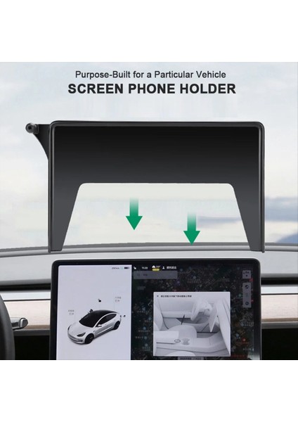 Araba Merkezi Kontrol Ekran Tesla Model 3 Model Y 2020 2021 2022 2023 Cep Telefonu Braketi Depolama Standı (Yurt Dışından) modelleri