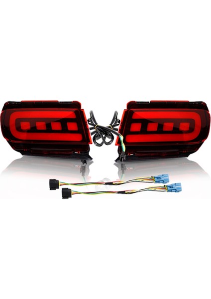 Toyota Land Cruiser Prado Için 150 LC150 FJ150 GRJ150 2010-2020 Arka Tampon Reflektörü LED Araç Tail Lamba Fren Dönüşü Işık (Yurt Dışından)