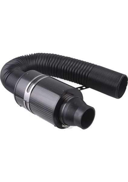 Evrensel Hava Emme Filtre Kiti Karbon Fiber Körükler Tarzı Hava Emme Araç Modifikasyonu (Yurt Dışından)