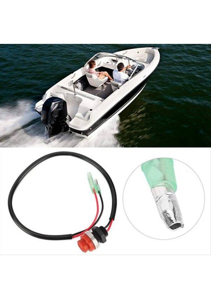 Evrensel Tekne Dıştan Takma Motor Motor Başlangıç Öldürme Anahtarı Anahtarsız Push Düğmesi Yamaha Gemileri Için Herkes Için Geçerdir (Yurt Dışından) indirimleri