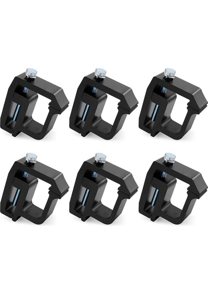 Kamyon Kapağı Montaj Kelepçeleri Chevy Silverado Sierra Için Ağır Derece Kamp Kabuk Kelepçeleri 1500/2500/3500 Dodge Black Için (Yurt Dışından)