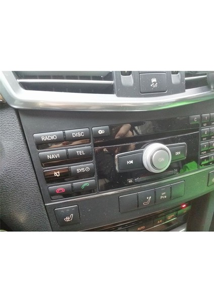 Araba Merkezi Konsol Cd&#39 Si Multimedya Düğme Çerçevesi Mercedes Benz E Sınıfı W212 2010-2011 (Gümüş) (Yurt Dışından) modelleri