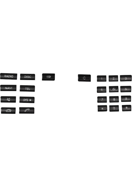 Araba Merkezi Konsol Cd&#39 Si Multimedya Düğme Çerçevesi Mercedes Benz E Sınıfı W212 2010-2011 (Siyah) (Yurt Dışından)