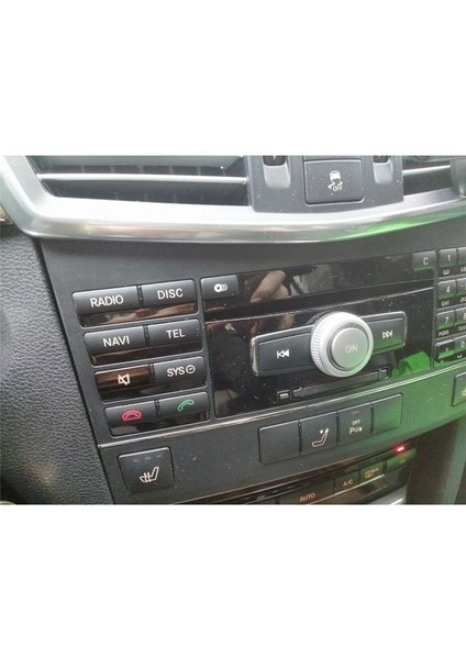 Araba Merkezi Konsol Cd&#39 Si Multimedya Düğme Çerçevesi Mercedes Benz E Sınıfı W212 2010-2011 (Siyah) (Yurt Dışından) modelleri
