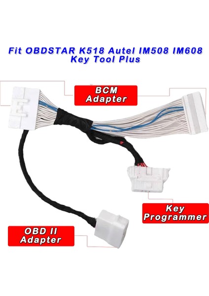 Kablo 4A Smart Anahtar Kablosu Nissan 40 Bcm Sylphy B18 Xtrail T33 Mitsubishi Obdstar Autel IM508 IM608 K518 Anahtar Aracı Plus (Yurt Dışından) indirimleri