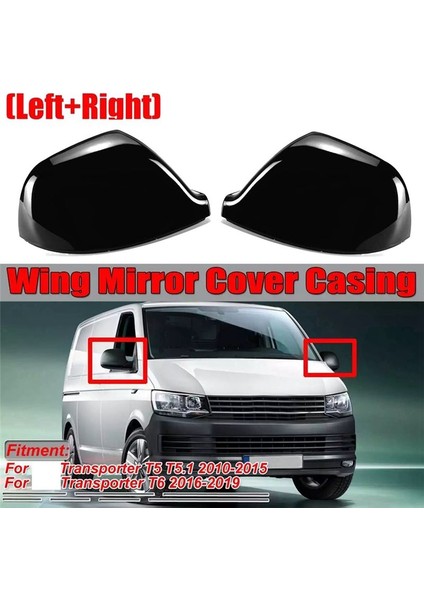 Vw Taşıyıcı T5 T5 1 2010-2015 T6 2016-2019 Dikiz Kapak Kapağı Için Araba Arka Görünüm Yan Kanat Aynası (Yurt Dışından) modelleri