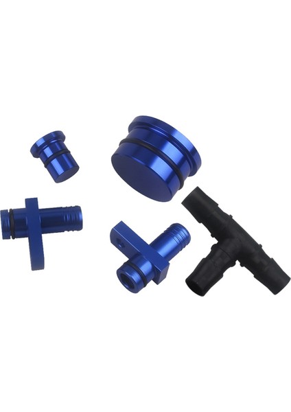 2004-2010 Duramax Dizel 6 6l Mavi Için Pcv Reroute ve Rezonatör Kiti (Yurt Dışından)