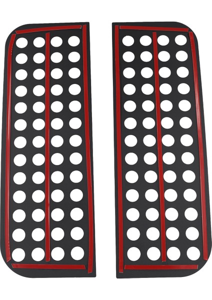 Araba Arka Kapı Üçgen Pencere Cam Pane Dekorasyon Kapağı Kapılar Jeep Wrangler Için Dış Aksesuarlar Jl 2018-2025 (Yurt Dışından)